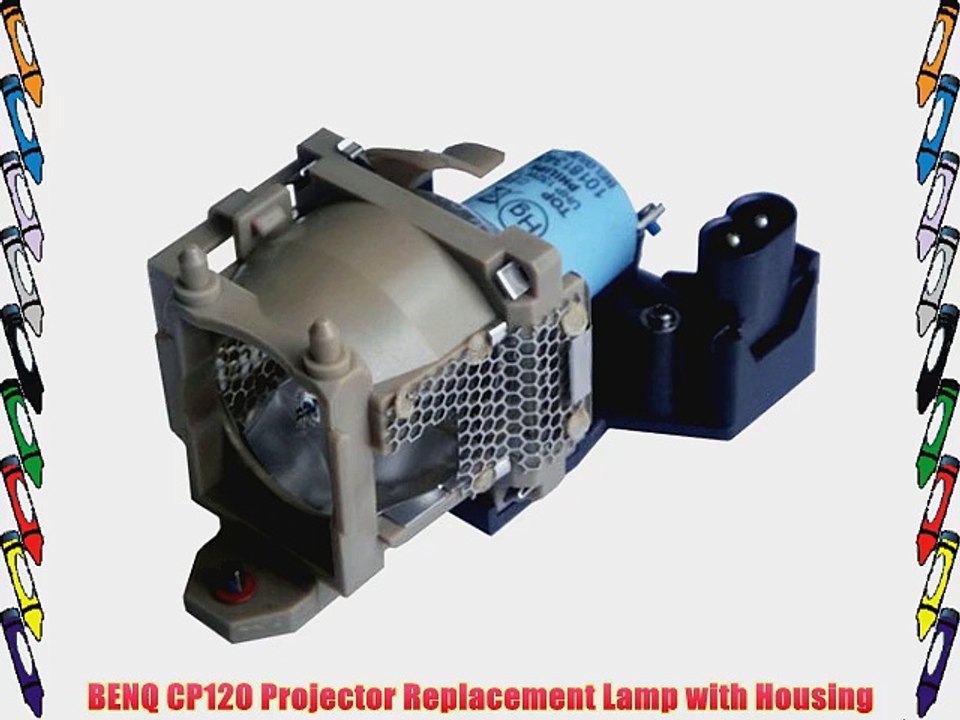 BENQ CP120 Projector Replacement Lamp with Housing