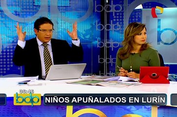 Psicóloga analiza comportamiento de sujeto que apuñaló a dos menores en Lurín