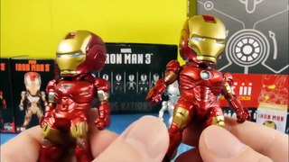 Iron Man 3 Full Set Light Up Figures 2014 Sci Fi Series Kids Nations Toys - Disney Cars Toy Club