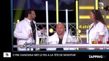 Le Gros Show : Cyril Hanouna met le feu à la tête de Mokhtar !