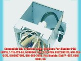 Compatible Eiki Projector Lamp Replaces Part Number POA-LMP15 1-119-124-50 5000843 610-270-6796