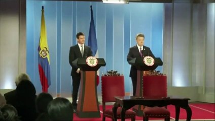 Valls en Colombie: la France veut renforcer sa présence en Amérique latine