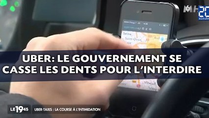 Descargar video: Uber: Le gouvernement se casse les dents en voulant l'interdire