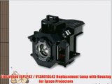 Electrified ELPLP42 / V13H010L42 Replacement Lamp with Housing for Epson Projectors