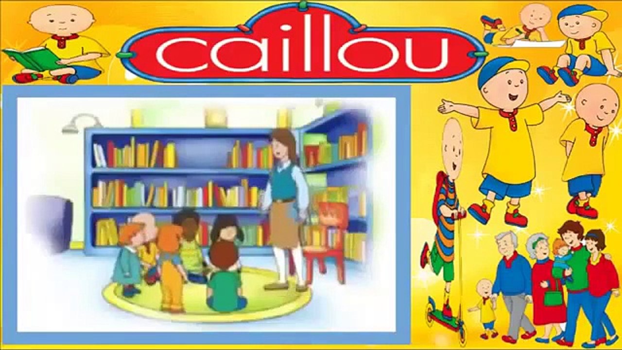 Caillou FRANÇAIS Caillou le bibliothécaire S04E11