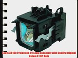 Sony XL5100 Projection TV Lamp Assembly with Quality Original Osram P-VIP Bulb