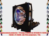 Replacement projector / TV lamp FT00661 for HITACHI PJ-TX100 PJ-TX200  PJ-TX300  HD-PJ52 projectors