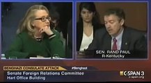 Rand Paul asks Hillary Clinton if the Administration is Shipping Arms from Libya to Turkey