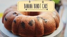 Banana Bundt Cake | Easy To Make Tea Cake Recipe | Beat Batter Bake With Priyanka