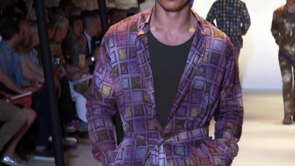 Versace - Collection Homme Printemps-Eté 2016 à Milan