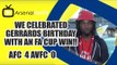 We Celebrated Gerrards Birthday With An FA Cup FIFA Win!! (Lumos) | Arsenal 4-0 Aston Villa