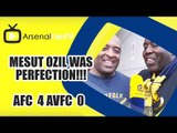 Mesut Ozil Was Perfection!!! | Arsenal  4 Aston Villa 0 | FA Cup Final