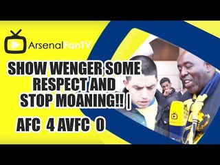Show Wenger Some Respect and Stop Moaning!! | Arsenal 4 Aston Villa 0 | FA Cup Final