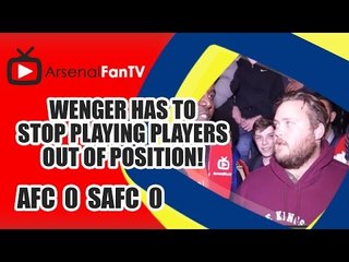 Wenger Has To Stop Playing Players Out Of Position!   | Arsenal 0 Sunderland 0