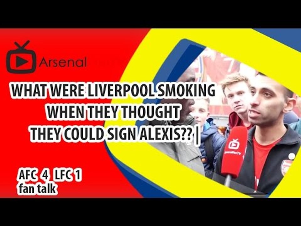 What Were Liverpool Smoking When They Thought They Could Sign Alexis?? | Arsenal 4 Liverpool 1