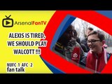 Alexis Is Tired, We Should Play Walcott !!! | Newcastle 1 Arsenal 2