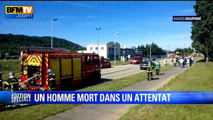 Attentat en Isère: "On a peur de sortir", raconte une témoin