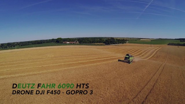 Drone - Moissonneuse Deutz FAHR 6090 HTS