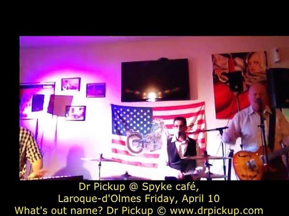 What's our name? by Dr Pickup trio @ Spyke café, Friday, 10  April 2015