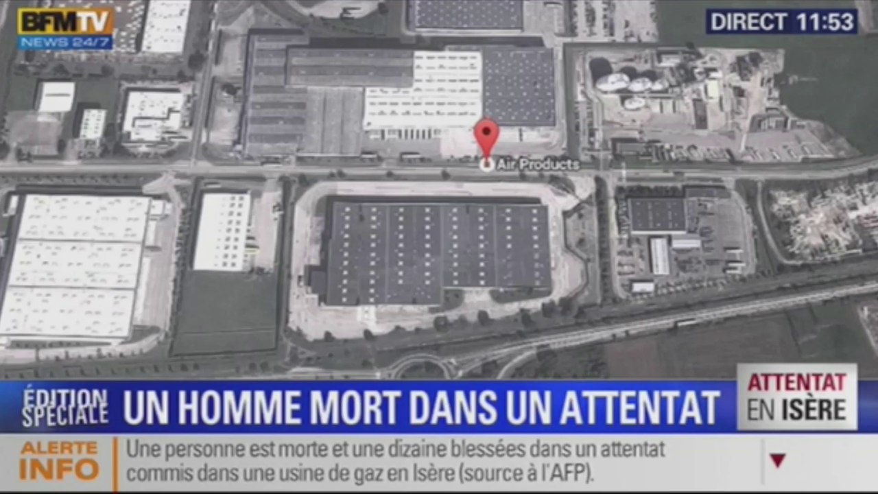 Ce que l'on sait de l'attentat dans une usine chimique en Isère