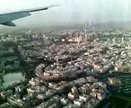 Emirates Landing from Deira side. Can see Burj Dubai