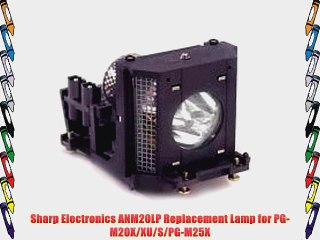 Sharp Electronics ANM20LP Replacement Lamp for PG-M20X/XU/S/PG-M25X