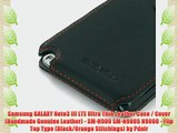 Samsung GALAXY Note3 III LTE Ultra Thin Leather Case / Cover (Handmade Genuine Leather) - SM-N900