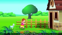 Mary Had A Little Lamb- 3D Animation - English Nursery Rhymes - Nursery Rhymes - Kids Rhymes - for children with Lyrics