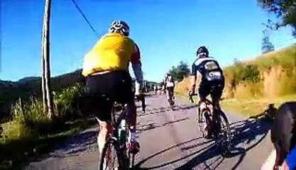 L'Ardechoise sur le vélo de Cédric