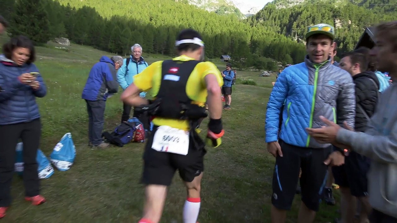 80km - Passage au Buet - Chamonix Marathon du Mont-Blanc 2015
