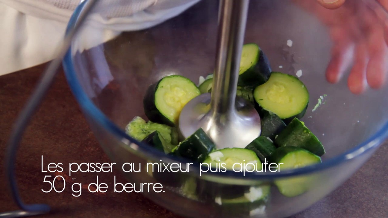 Flan de courgettes