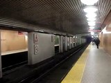 T1 and H5 TTC Subway Trains seen at Dupont Station