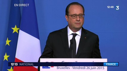 Attentat en Isère : Hollande annonce que le suspect arrêté a été identifié