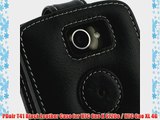 PDair T41 Black Leather Case for HTC One X S720e / HTC One XL 4G