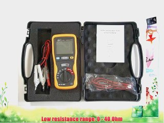 Ruby Electronics DT-5302 DMM with Capacitance Voltage Current Small Resistance Kelvin 4-wire