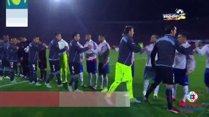 El gol de: Chile - Uruguay (1 - 0)