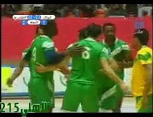 مبارة الاهلي والهلال بنغازي في كرة الطائرة