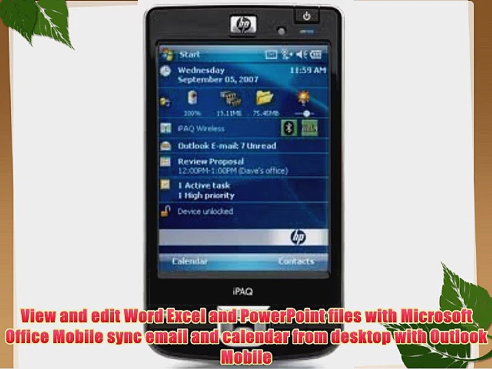 HP iPAQ 211 Enterprise Handheld (210 Series)