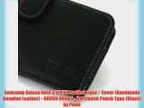 Samsung Galaxy Note 3 III LTE Leather Case / Cover (Handmade Genuine Leather) - N9000 N9005