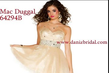 Mac Duggal 64294B Nude