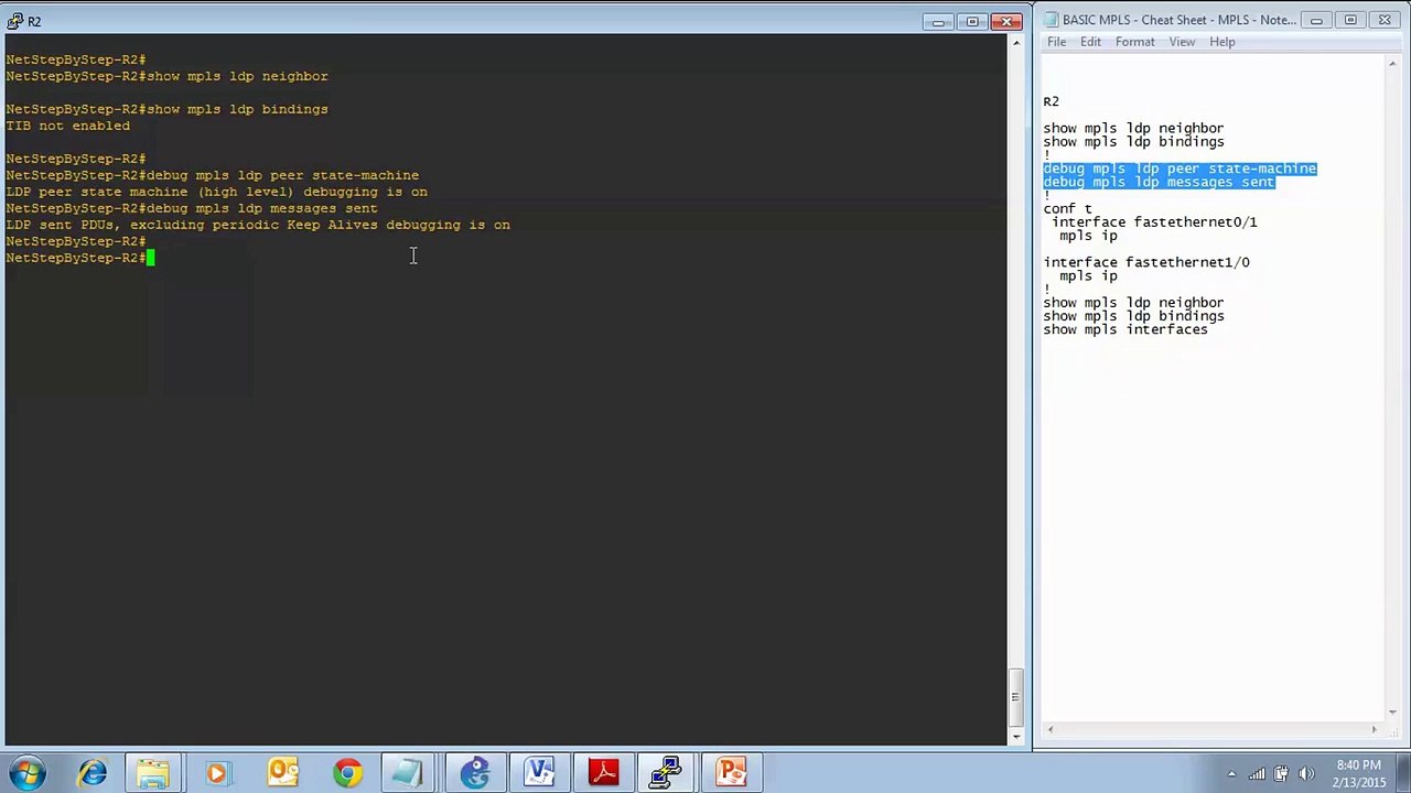 5 - Enable MPLS Incrementally in a Network