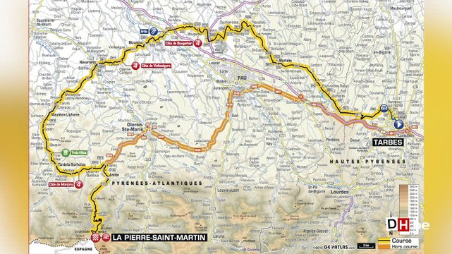 Tour 2015: Etape 10: Tarbes / La Pierre-Saint-Martin