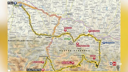 Tour 2015: Etape 11: Pau / Cauterets - Vallée de Saint-Savin