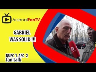 Gabriel Was Solid !!! | Newcastle 1 Arsenal 2