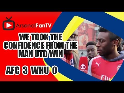 We Took The Confidence From The Man Utd Win | Arsenal 3 West Ham 0