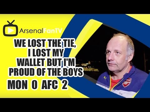 We Lost The Tie, I Lost My Wallet But I'm Proud of The Boys | Monaco 0 Arsenal 2