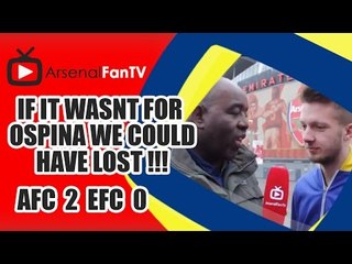 If It Wasnt For Ospina We Could Have Lost !!! - Arsenal 2 Everton 0