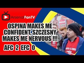 Ospina Makes Me Confident, Szczesny Makes Me Nervous !!! - Arsenal 2 Everton 0