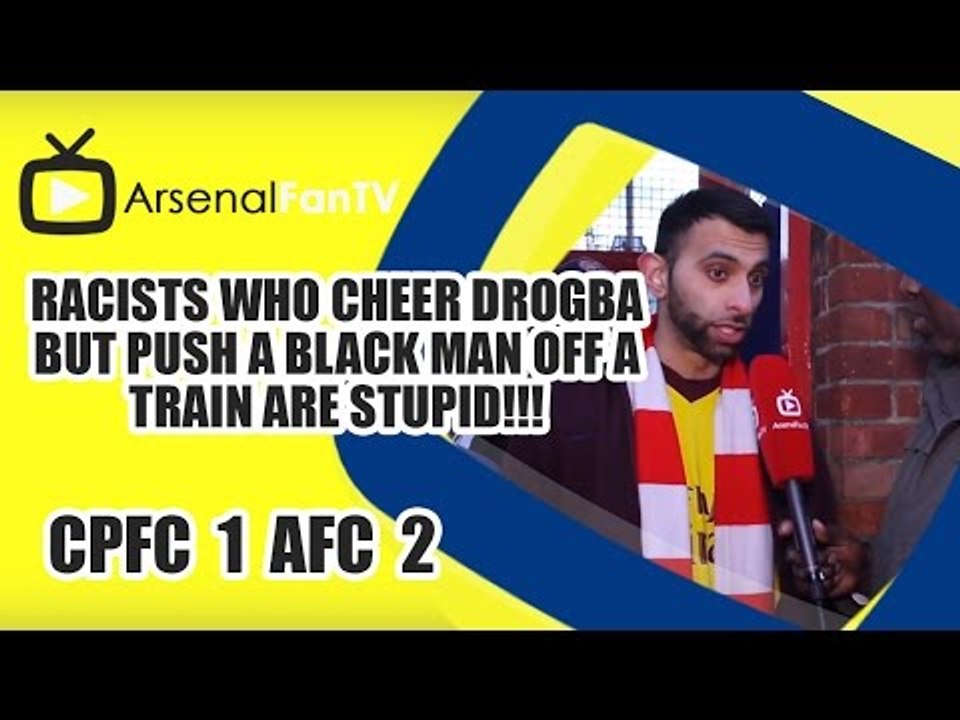 Racists Who Cheer Drogba But Push A Black Man Off A Train Are Stupid!!!