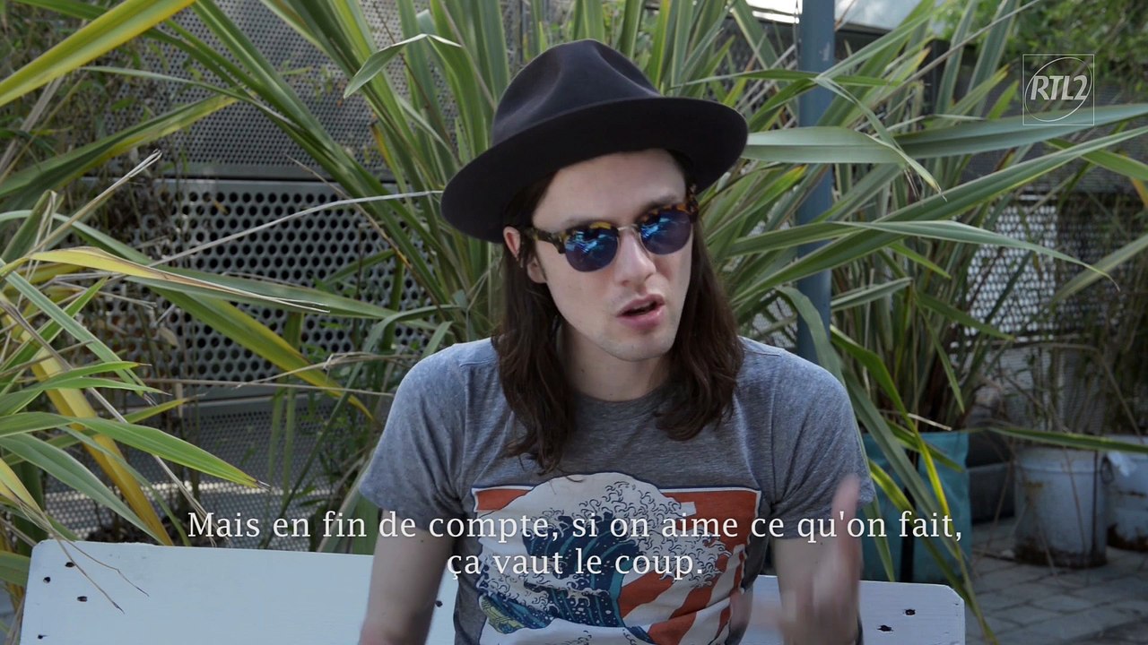 James Bay en interview pour "RTL2.fr"